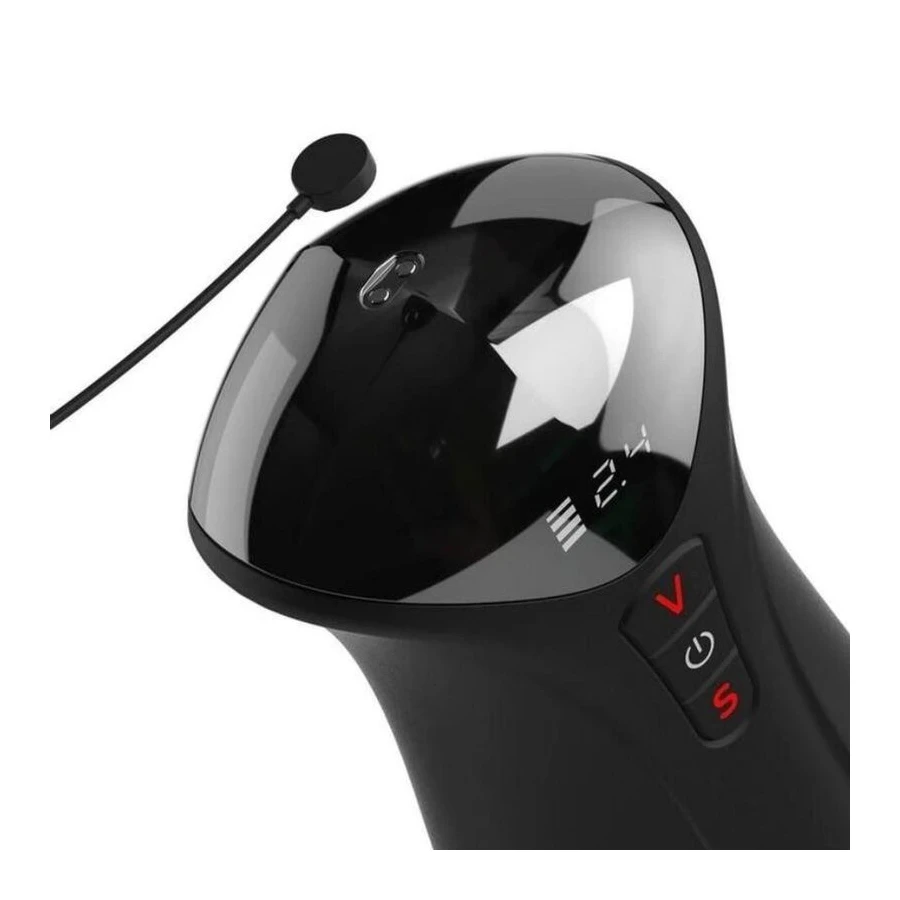 PDX ELITE - FAP-O-MATIC PRO XL VIBRATÓRIO AUTOMÁTICO MARROM 34,9 CM